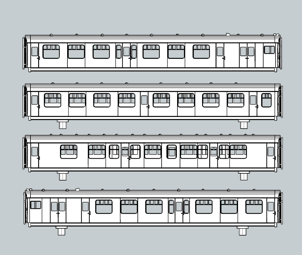 (image for) (N) BR Class 411 - 4CEP - Original