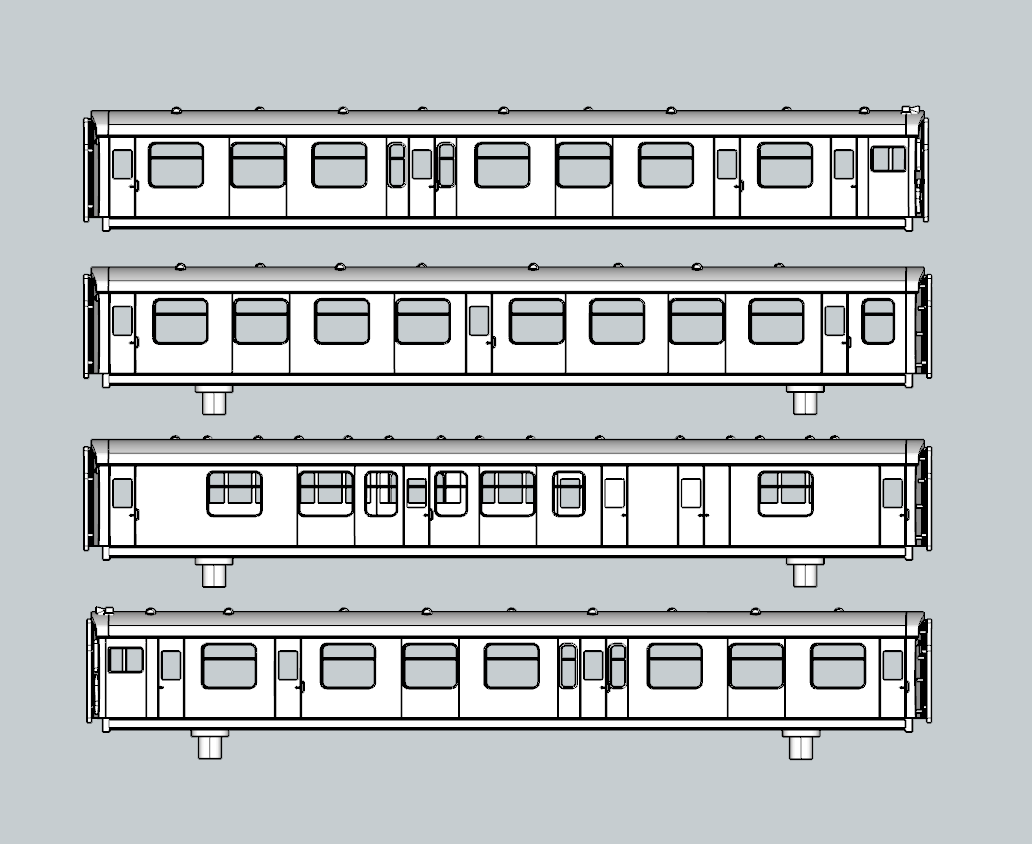 (image for) (N) BR Class 411 - 4CEP - Referb