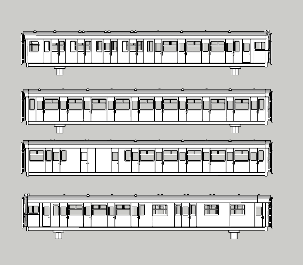 (image for) (N) BR Class 423 - 4VEP - Modified