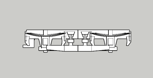 (image for) (N) BR Mark One Bogies (Pair) - Third Rail Shoe