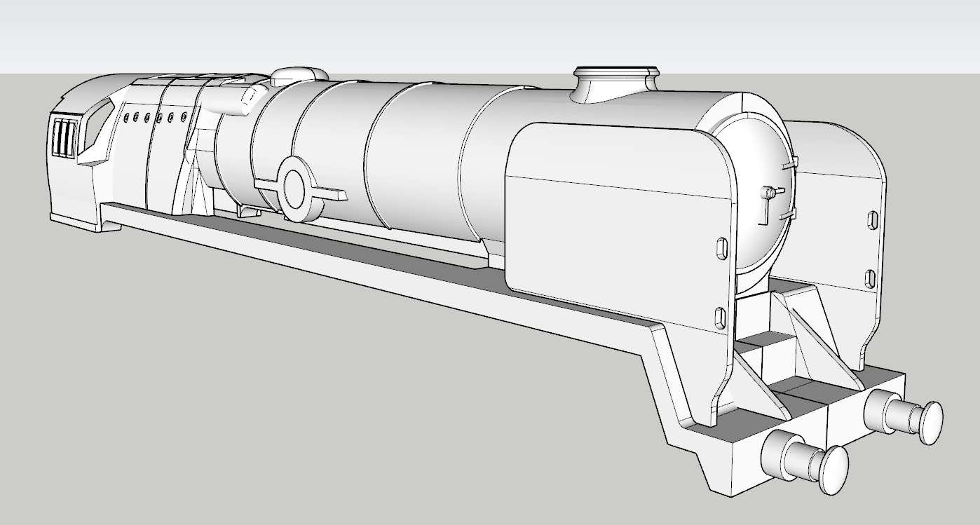(image for) SR Rebuilt Merchant Navy - Body Only