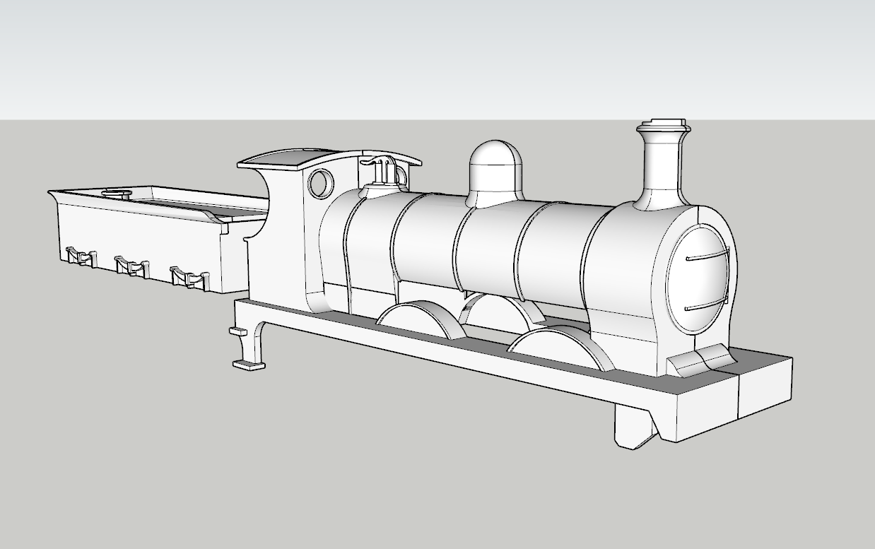 (image for) SECR Stirling O1 Class - O Tender