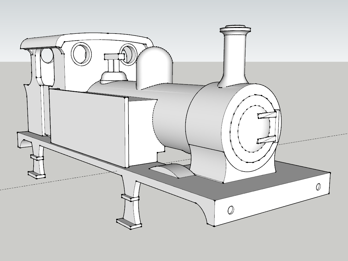 (image for) SECR Wainwright P Class - Footplate