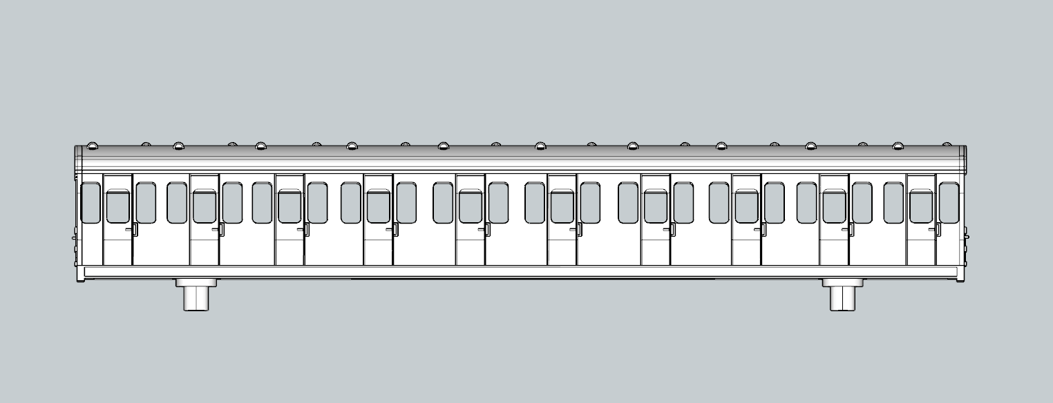 (image for) (N) BR Mark.1 63ft Suburban 10 Cmpt Composite