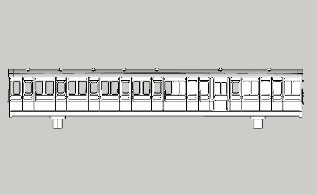 (image for) LBSCR Billinton 54ft 5 cmpt Brake Third - d199