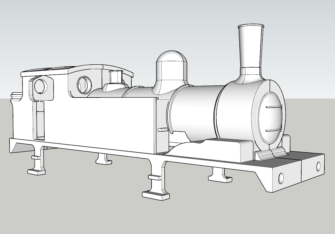 (image for) LSWR Adams G6 Class - Stovepipe