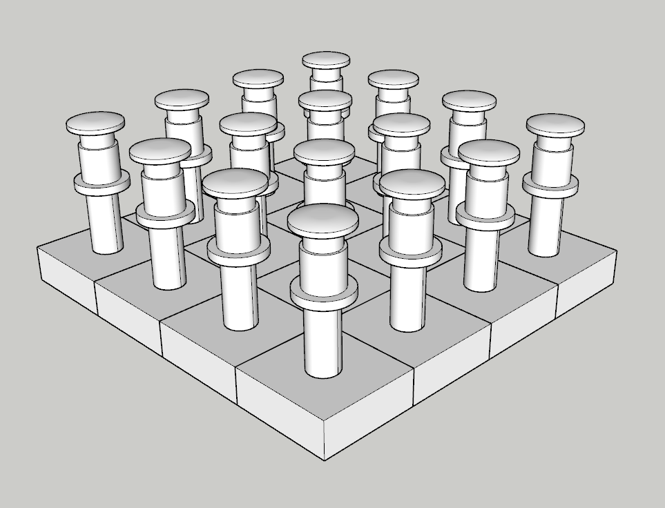 (image for) (N) Generic Small Round Buffers - 16 Pack